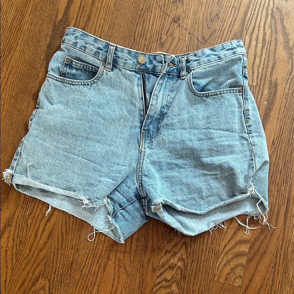 Dr. Denim Light Blue Jean Shorts